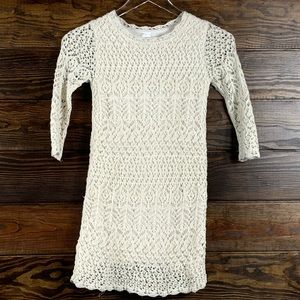 Cat & Jack Size M Gold And White Wedding dress